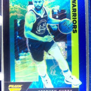 2020-21 Panini Flux Stephen Curry Light Blue #55 Warriors