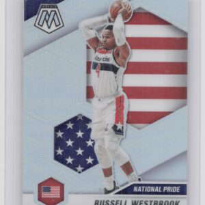 2020-21 Panini Mosaic Russell Westbrook Silver #253 Wizards