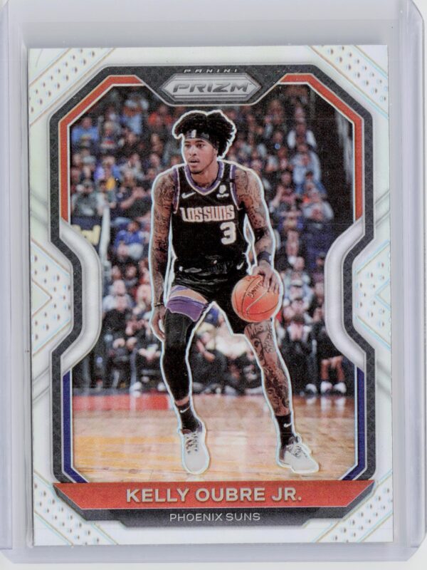 2020-21 Panini Prizm Kelly Oubre Jr. Silver Prizms #208 Suns