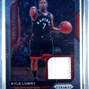 2020-21 Prizm Kyle Lowry JSY #SSW-KLW Raptors Sensational Swatches
