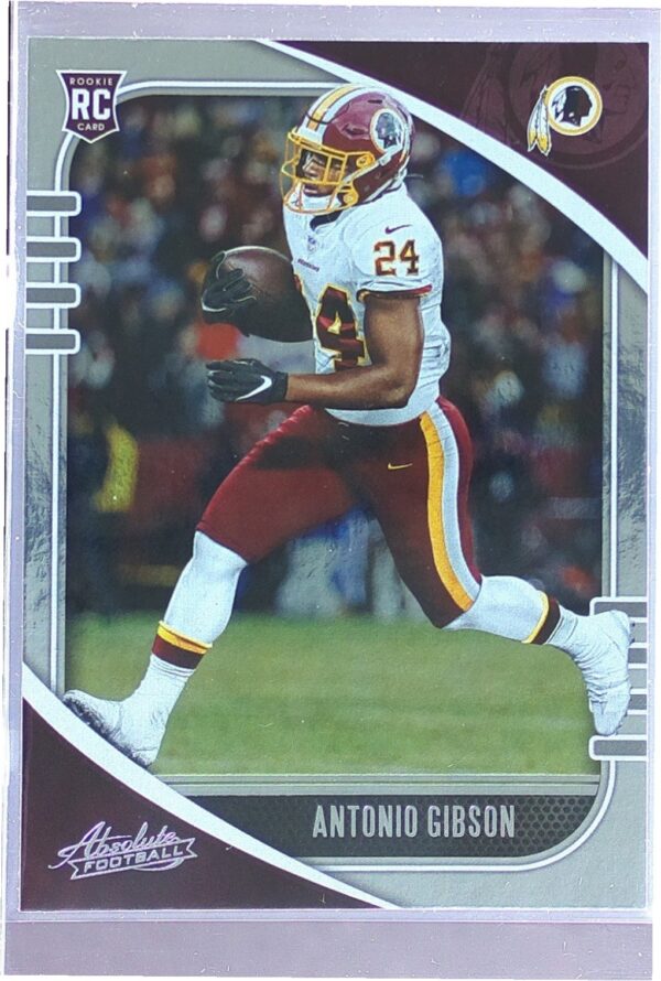 2020 Absolute Antonio Gibson Retail RC #109 Redskins