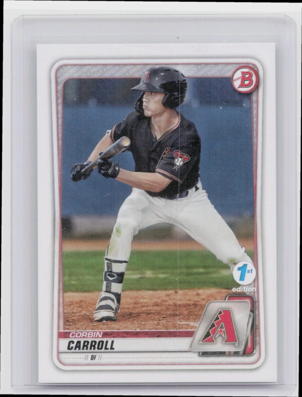 2020 Bowman Draft Corbin Carroll Chrome #BD-114 Diamondbacks