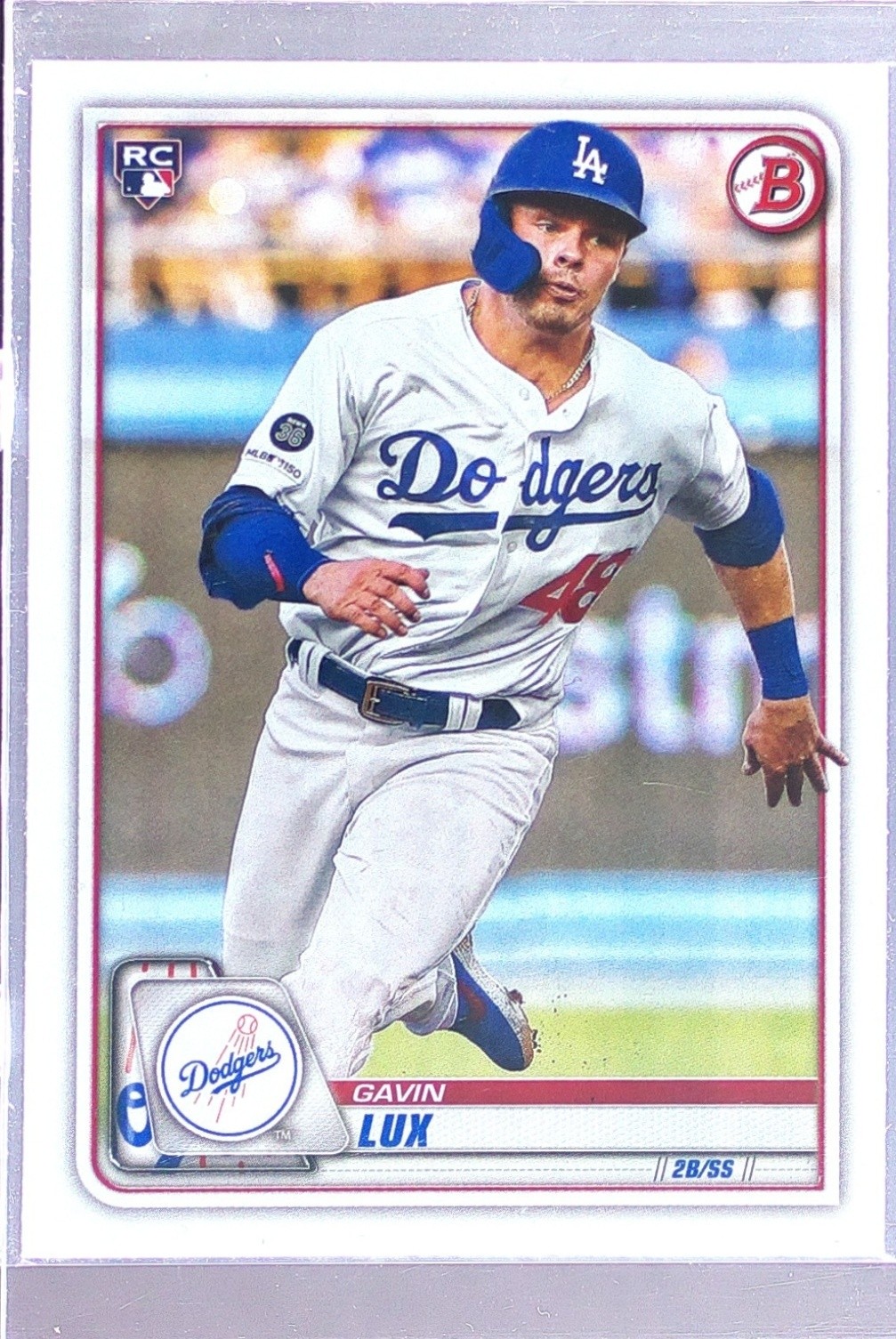 2020 Bowman Gavin Lux RC #71 Dodgers