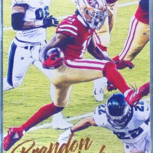 2020 Chronicles Brandon Aiyuk RC #219 49ers Luminance Update Rookies Bronze