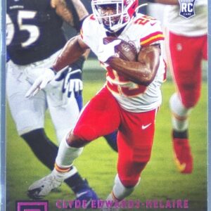 2020 Chronicles Clyde Edwards-Helaire RC #PA-8 Chiefs Panini Pink