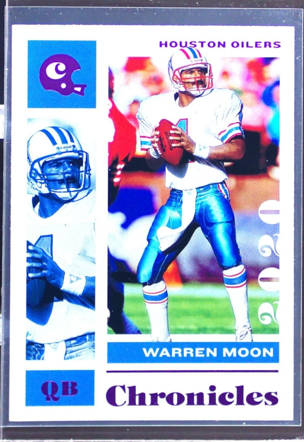 2020 Chronicles Warren Moon Pink #97 Oilers