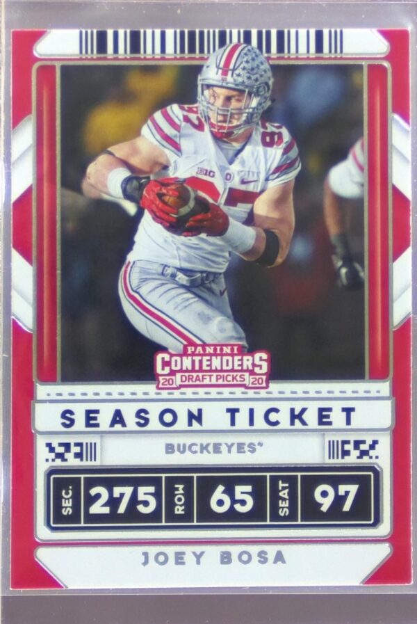 2020 Contenders Draft Picks Joey Bosa #51 Buckeyes
