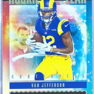 2020 Contenders Van Jefferson #RY-VJE Rams Rookie of the Year Contenders