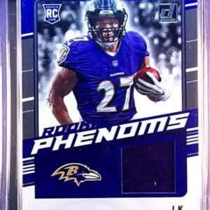 2020 Donruss J.K. Dobbins JSY #RP-JD Ravens Rookie Phenom Jerseys Orange