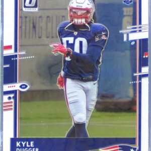 2020 Donruss Optic Kyle Dugger RC #140 Patriots