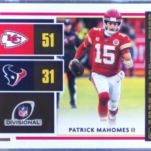 2020 Donruss Patrick Mahomes II #RSBDR-PM Chiefs Road to the Super Bowl Division