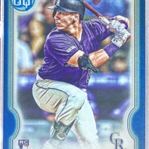 2020 Gypsy Queen Dom Nunez Indigo /250 RC #5 Rockies