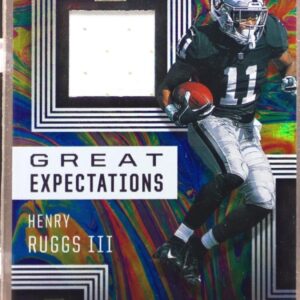 2020 Illusions Henry Ruggs III JSY #GE15 Raiders Great Expectations