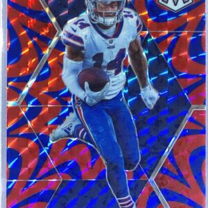 2020 Mosaic Stefon Diggs Prizm Reactive Blue #34 Bills