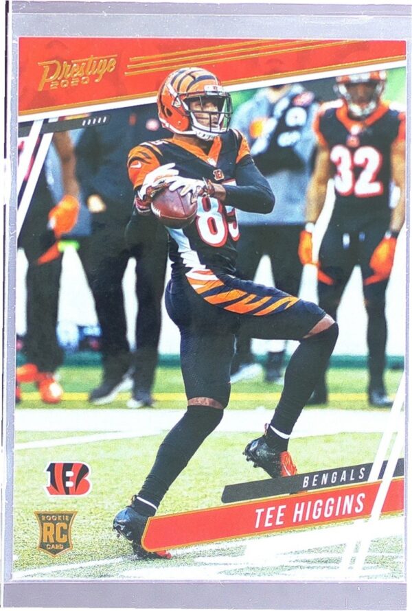 2020 Panini Chronicles Tee Higgins RC #314 Bengals Prestige Rookies Update