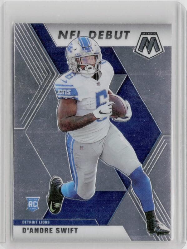 2020 Panini Mosaic D'Andre Swift #274 Lions