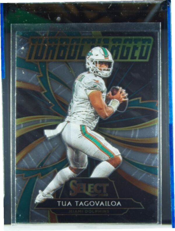 2020 Panini Select Tua Tagovailoa #T21 Dolphins Turbocharged