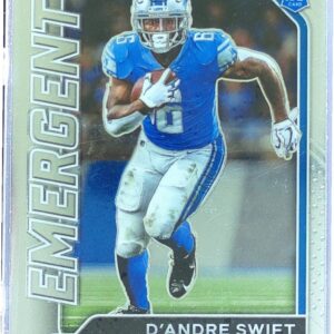 2020 Prizm D'Andre Swift RC #18 Lions Emergent