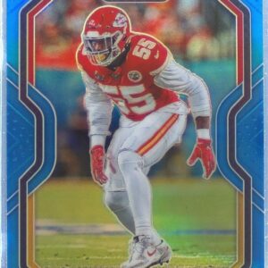 2020 Prizm Frank Clark Prizm Light Blue #126 Chiefs
