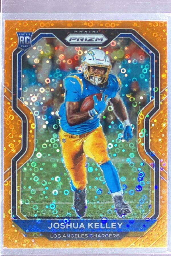 2020 Prizm Joshua Kelley Prizm Disco #326 Chargers
