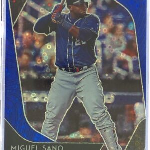 2020 Prizm Miguel Sano Blue Donut Circles Prizm /199 #109 Twins