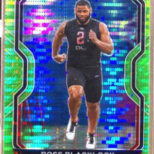 2020 Prizm Ross Blacklock RC Prizm Neon Green Pulsar #394 Texans