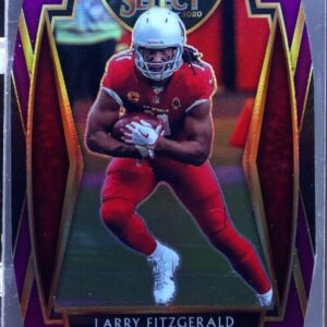 2020 Select Larry Fitzgerald Purple Prizm Die Cut #122 Cardinals