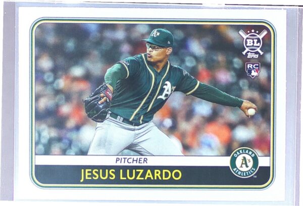 2020 Topps Big League Jesus Luzardo RC #61 Athletics