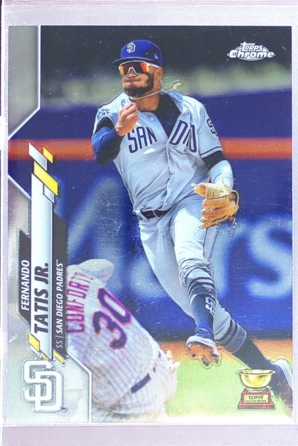 2020 Topps Chrome Fernando Tatis Jr. #84 Padres