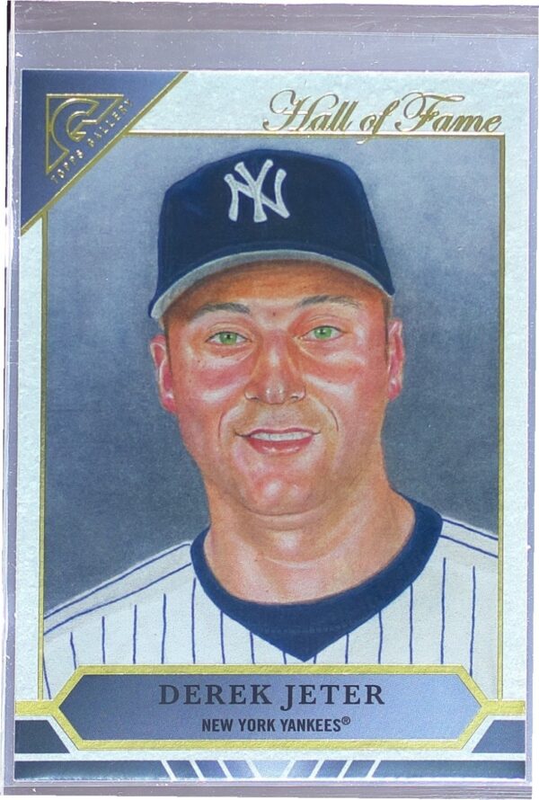 2020 Topps Gallery Derek Jeter #HOFG-2 Yankees Hall of Fame Gallery