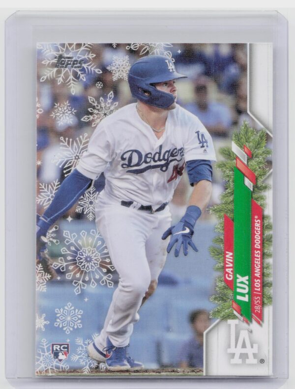 2020 Topps Holiday Gavin Lux RC #HW1 Dodgers