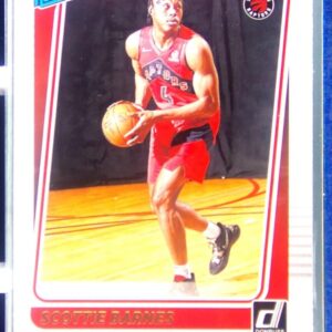 2021-22 Donruss Scottie Barnes RC #236 Raptors