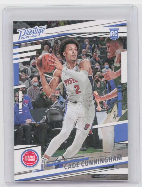 2021-22 Panini Chronicles Prestige Cade Cunningham Rookie RC #52 Pistons