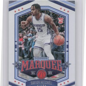 2021-22 Panini Davion Mitchell Rookie RC #352 Kings