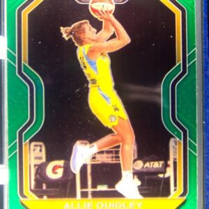 2021-22 Panini Prizm WNBA Allie Quigley Prizms Green #17 Sky