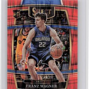 2021-22 Select Franz Wagner Orange Flash Prizms #15 Magic