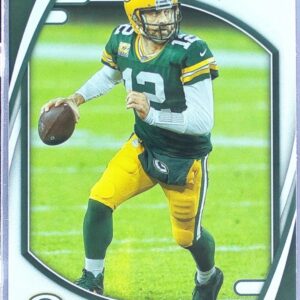 2021 Absolute Aaron Rodgers Green #58 Packers