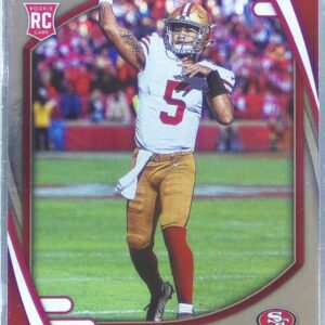 2021 Absolute Trey Lance Green RC #103 49ers