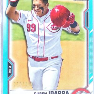 2021 Bowman Draft Ruben Ibarra Sky Blue /499 #BD-189 Reds