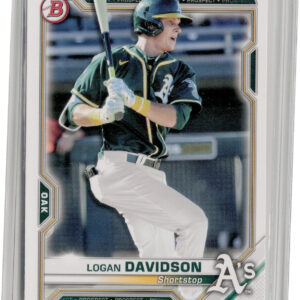 2021 Bowman Logan Davidson #BP-115 Athletics Prospects