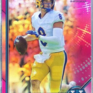 2021 Bowman University Kenny Pickett Chrome Pink #65 Panthers