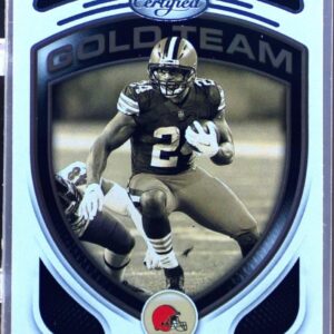 2021 Certified Nick Chubb #GT-8 Browns Gold Team