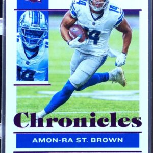 2021 Chronicles Amon-Ra St. Brown RC #33 Lions