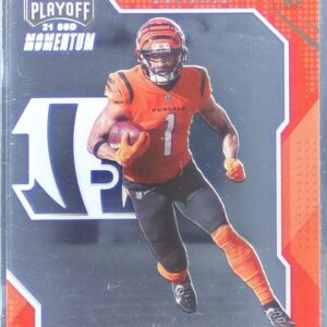 2021 Chronicles Ja'Marr Chase RC #PMR-5 Bengals Playoff Momentum Rookies