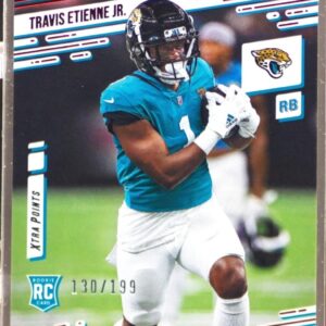 2021 Chronicles Travis Etienne Jr. /199 #208 Jaguars Prestige Rookies Update Ext