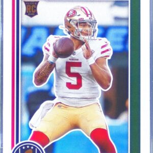 2021 Chronicles Trey Lance RC #STS-TLA 49ers Stars and Stripes
