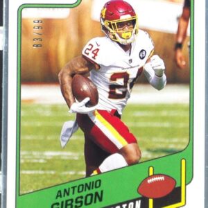 2021 Classics Antonio Gibson Red Back /99 #62 Team