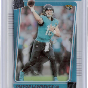 2021 Clearly Donruss Trevor Lawrence RC #51 Jaguars