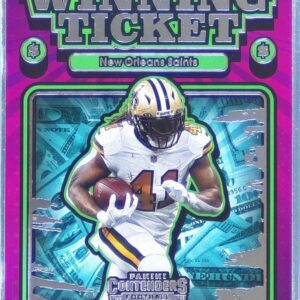2021 Contenders Alvin Kamara #WT-AKA Saints Winning Ticket