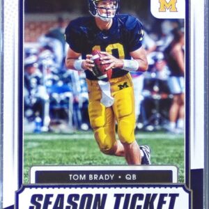 2021 Contenders Draft Picks Tom Brady #8 Wolverines